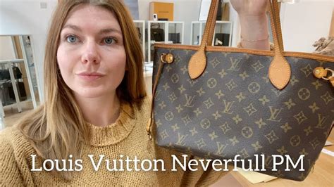 louis vuitton neverfull pm measurements